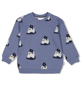 Sturdy Sweater AOP - Coastal Cool Blauw