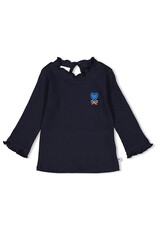 Feetje Longsleeve turtle neck rib - Amour Toujours Marine