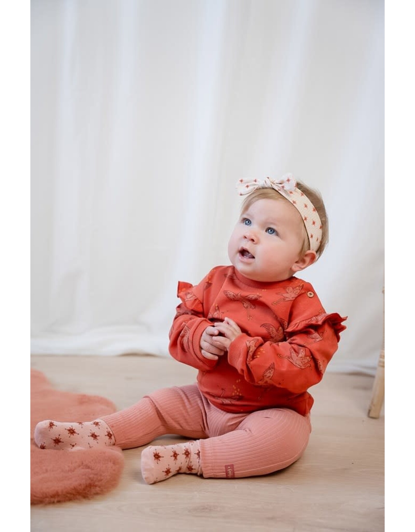 Feetje Legging rib - Winter Nomad Terra Pink