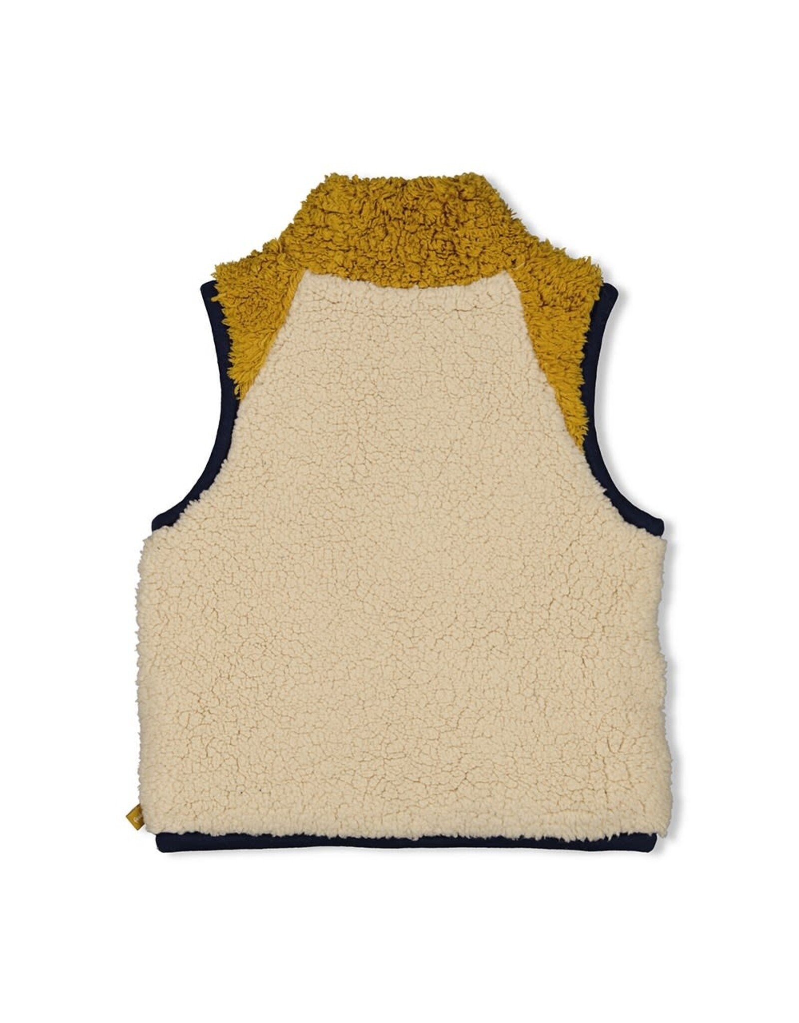 Feetje Teddy gilet - Keep Rolling Offwhite