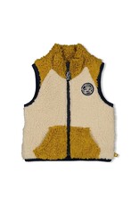 Feetje Teddy gilet - Keep Rolling Offwhite