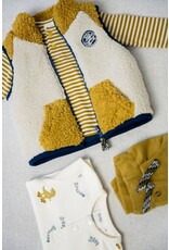 Feetje Teddy gilet - Keep Rolling Offwhite