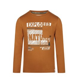 Koko Noko T-shirt ls Brown W24