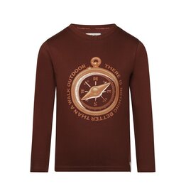 Koko Noko T-shirt ls Dark red W24