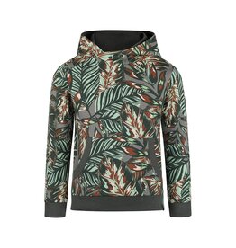 Koko Noko Sweater with hood Dark green W24