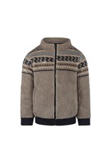 Koko Noko Cardigan with collar Beige grey W24