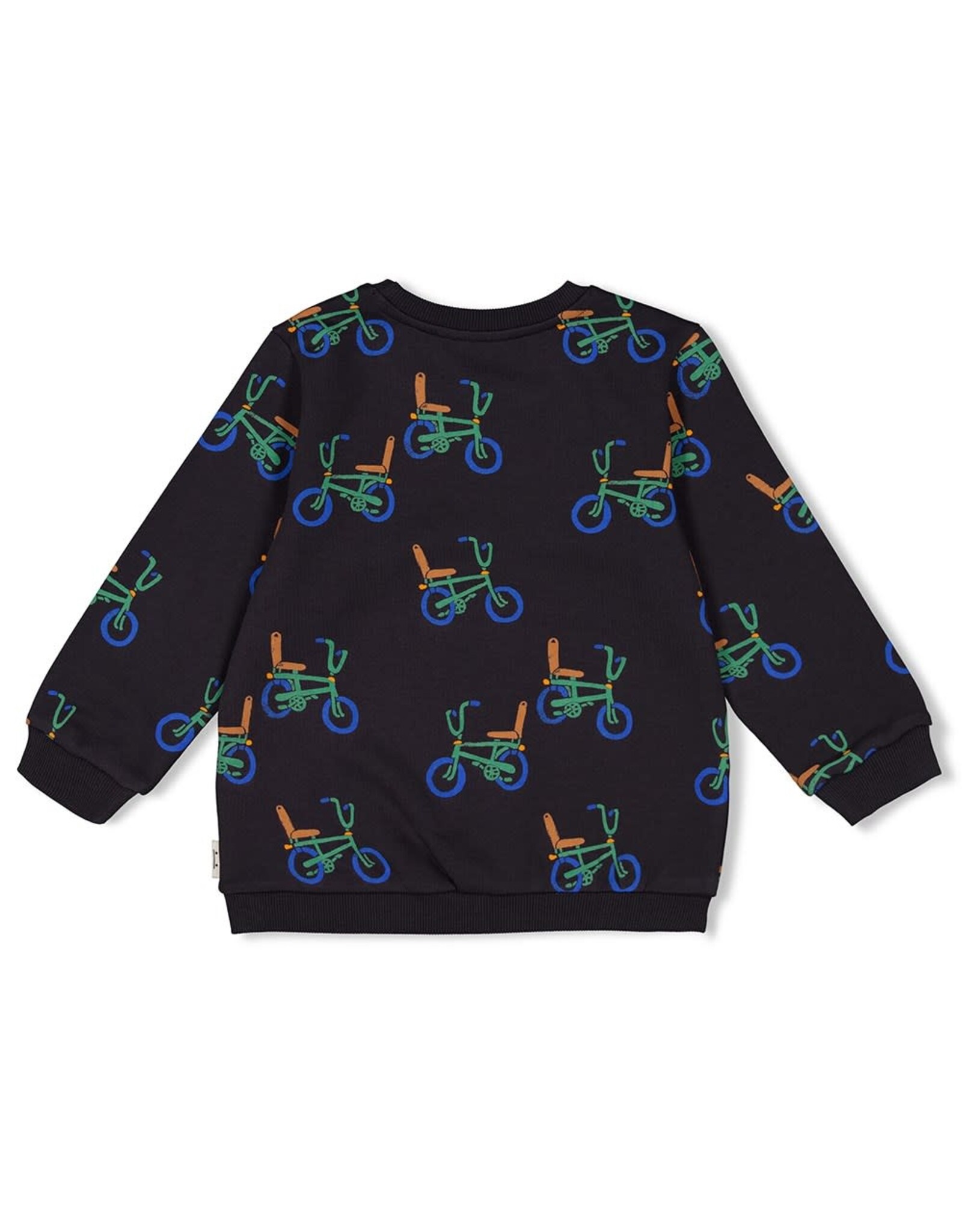 Sturdy Sweater AOP - Fun Days Antraciet