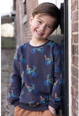 Sturdy Sweater AOP - Fun Days Antraciet