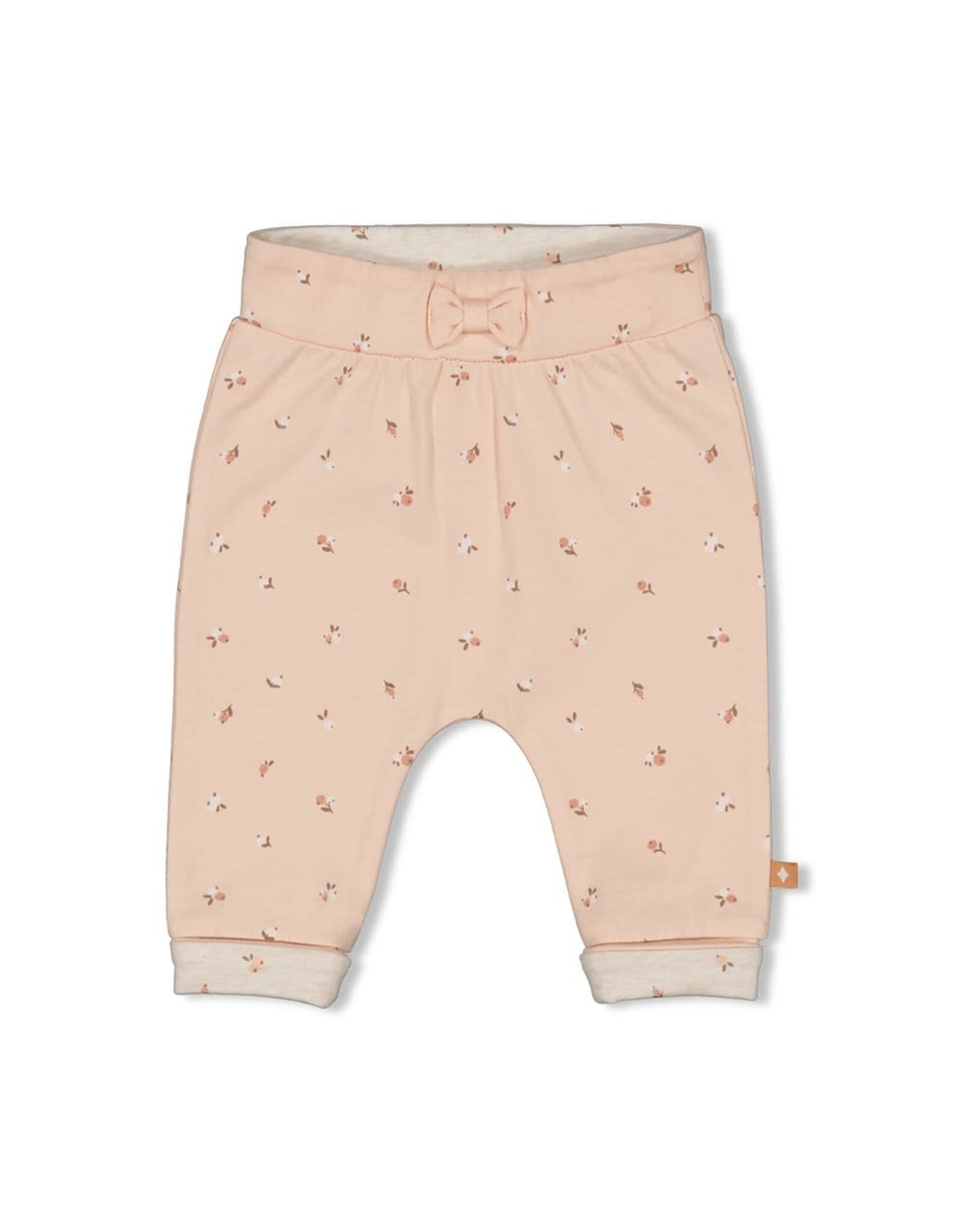 Feetje Broek AOP - Little Rosebud l.Roze