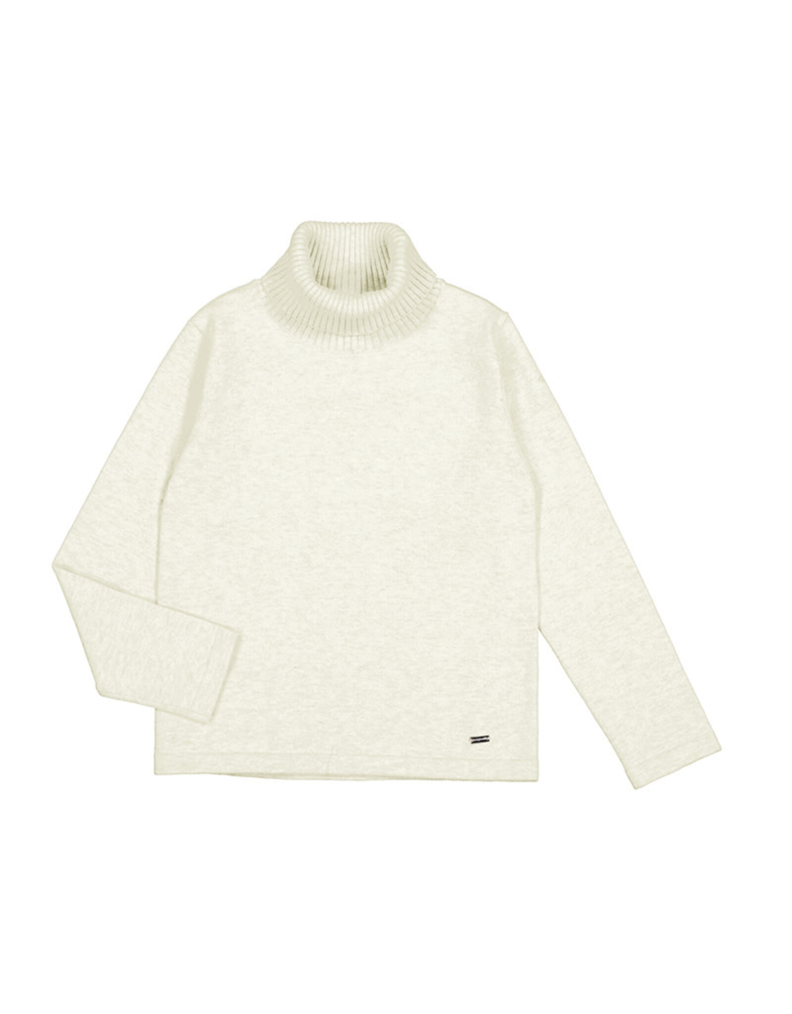 Mayoral Basic knitting turtleneck  Natural