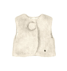 Mayoral Fur vest   Chickpea mini