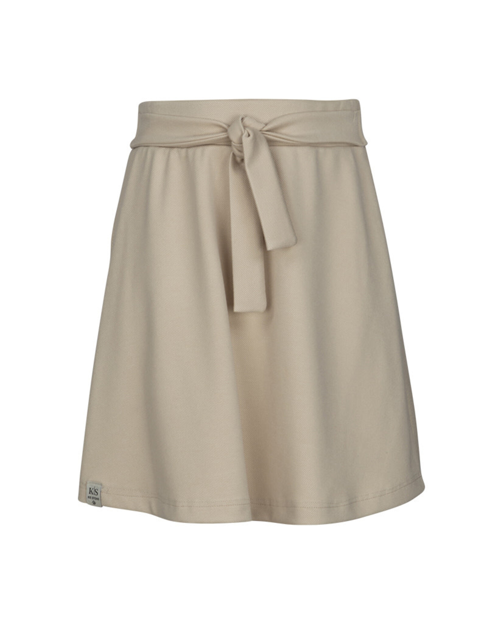 KIE Stone Skirt off-white