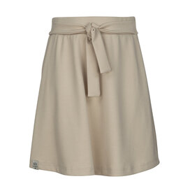 KIE Stone Skirt off-white