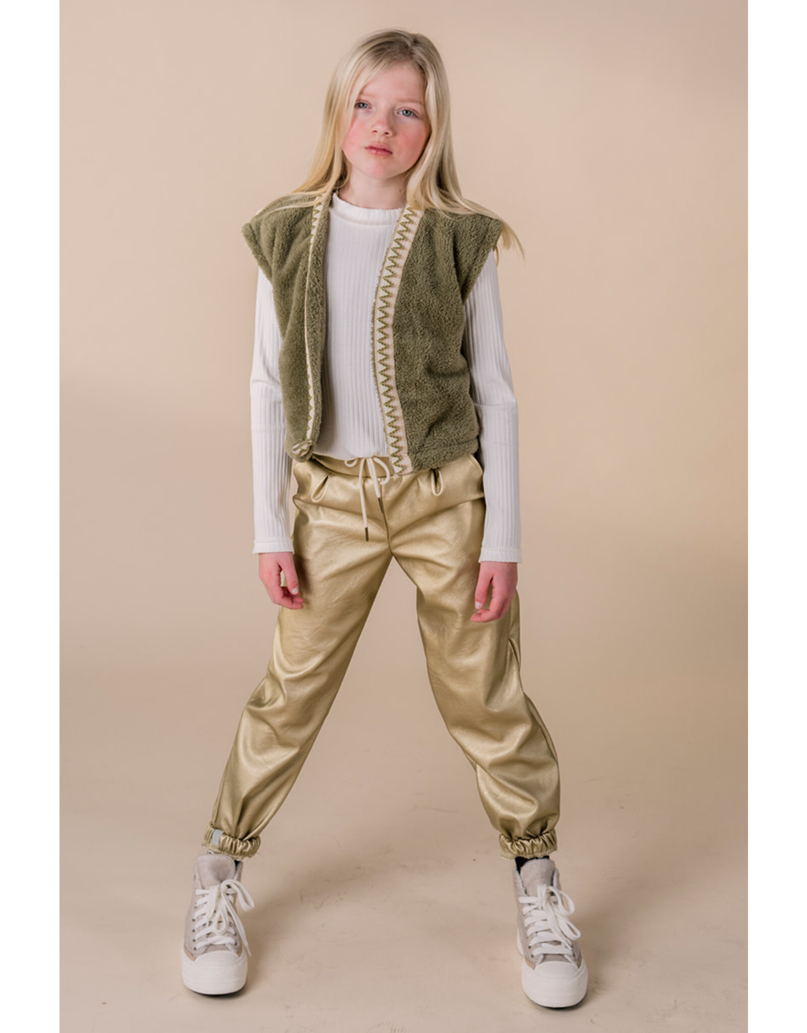 KIE Stone Pants - gold