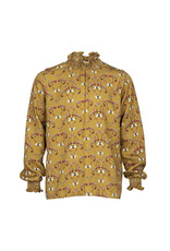 KIE Stone Blouse yellow bee