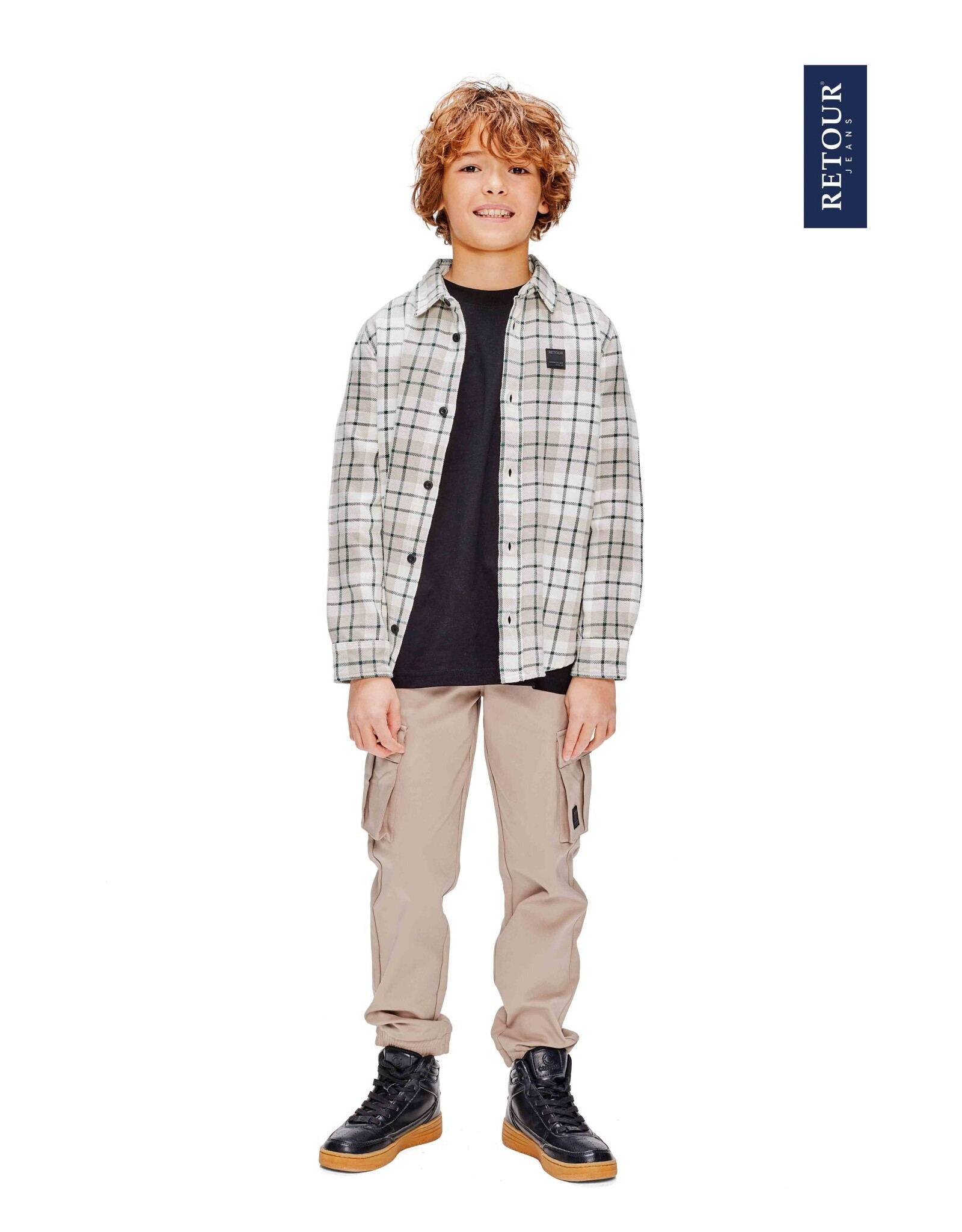 Retour Zeke silk grey