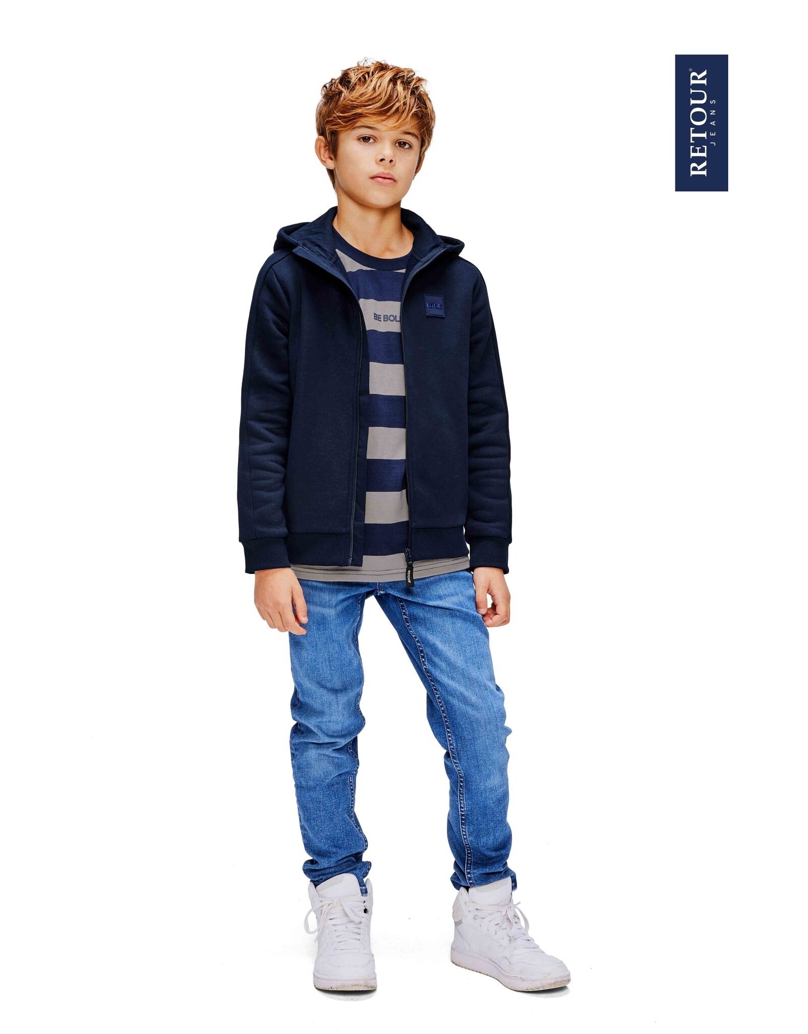 Retour Sjors dark navy
