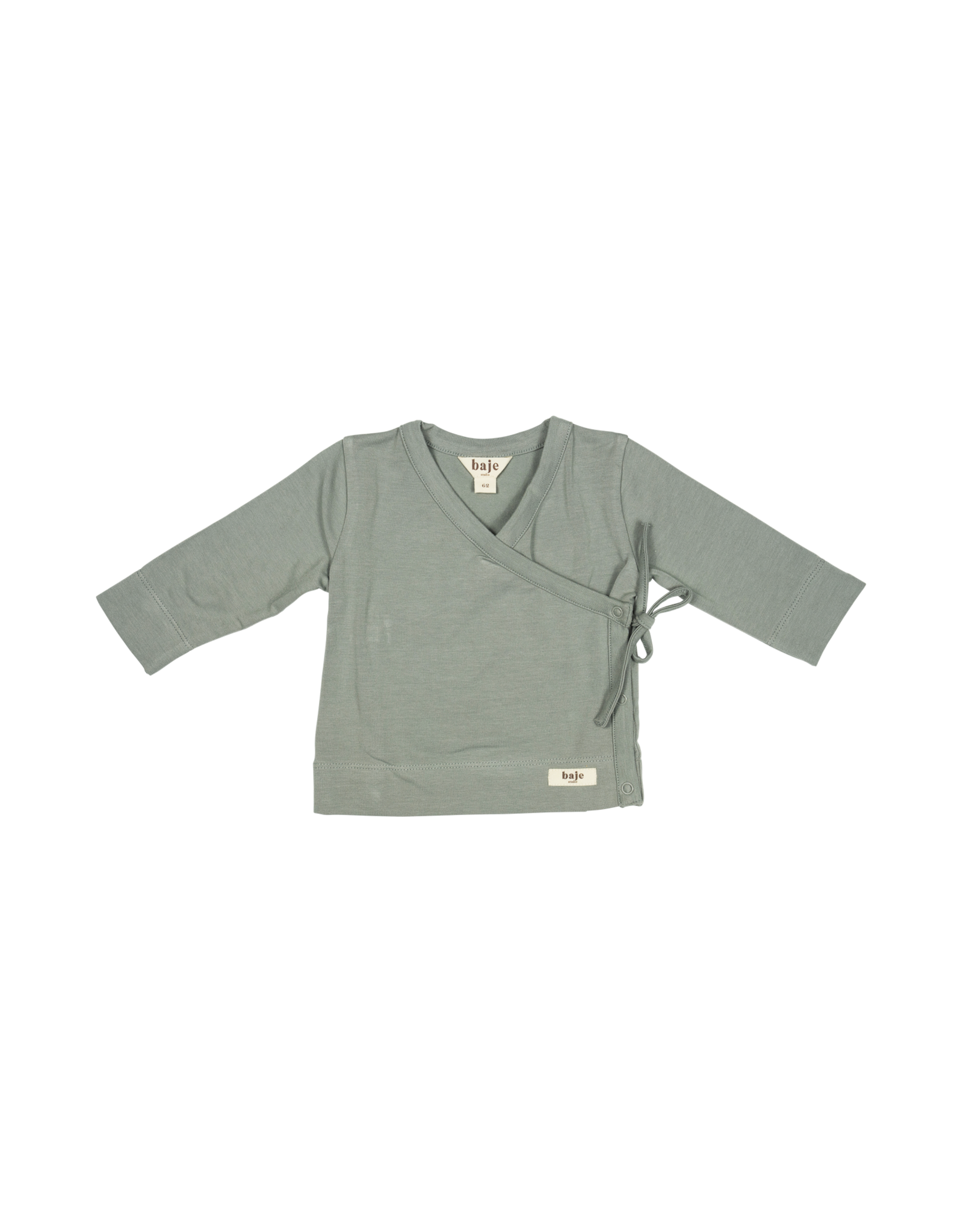 Baje Studio Duke top newborn greyish blue