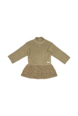 Baje Studio Crystal dress  peanut