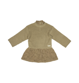 Baje Studio Crystal dress  peanut
