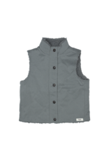 Baje Studio Eyot bodywarmer greyish blue