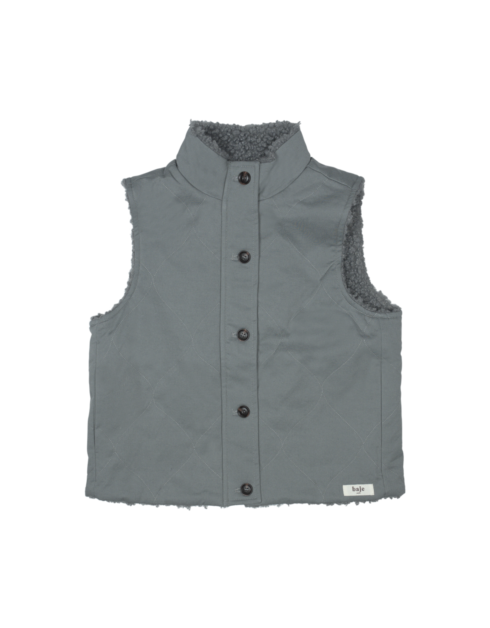 Baje Studio Eyot bodywarmer greyish blue