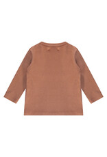 A Tiny Story baby t-shirt long sleeve mocha