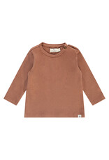 A Tiny Story baby t-shirt long sleeve mocha