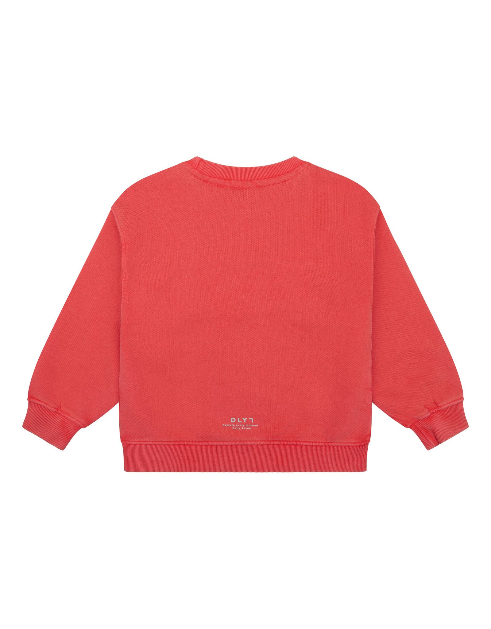 Daily7 Sweater Oversized Washed Flame Red