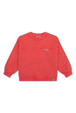 Daily7 Sweater Oversized Washed Flame Red