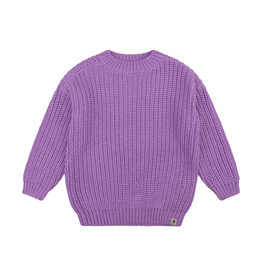Daily7 Chunky Knitted Sweater Pastel Lilac