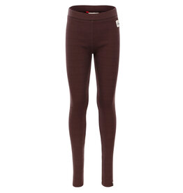 Little Looxs Little rib legging Dark chocolate