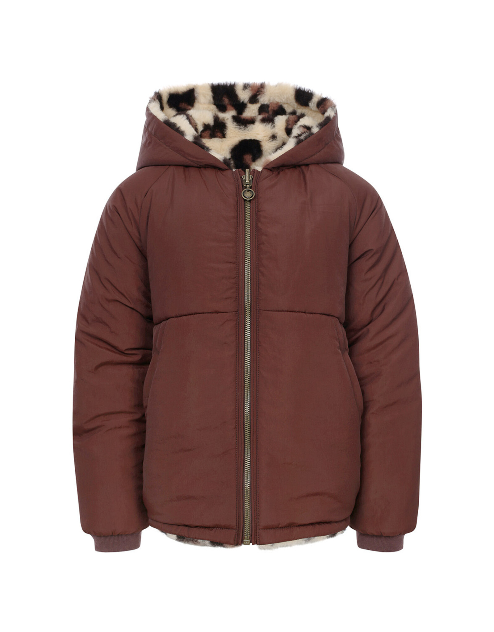 Little Looxs LOOXS little reversible jacket SPOTTED FUR