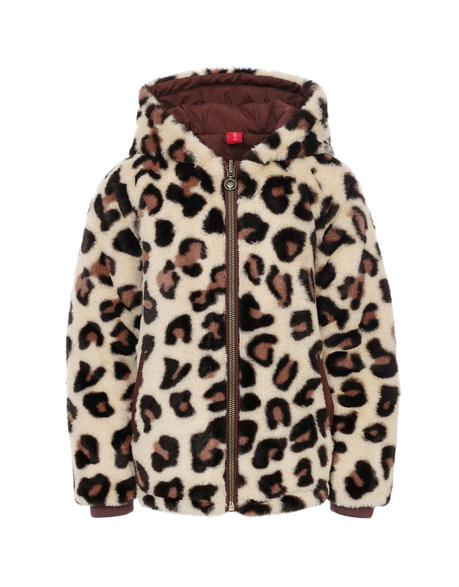 Little Looxs LOOXS little reversible jacket SPOTTED FUR
