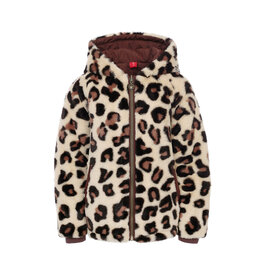 Little Looxs LOOXS little reversible jacket SPOTTED FUR