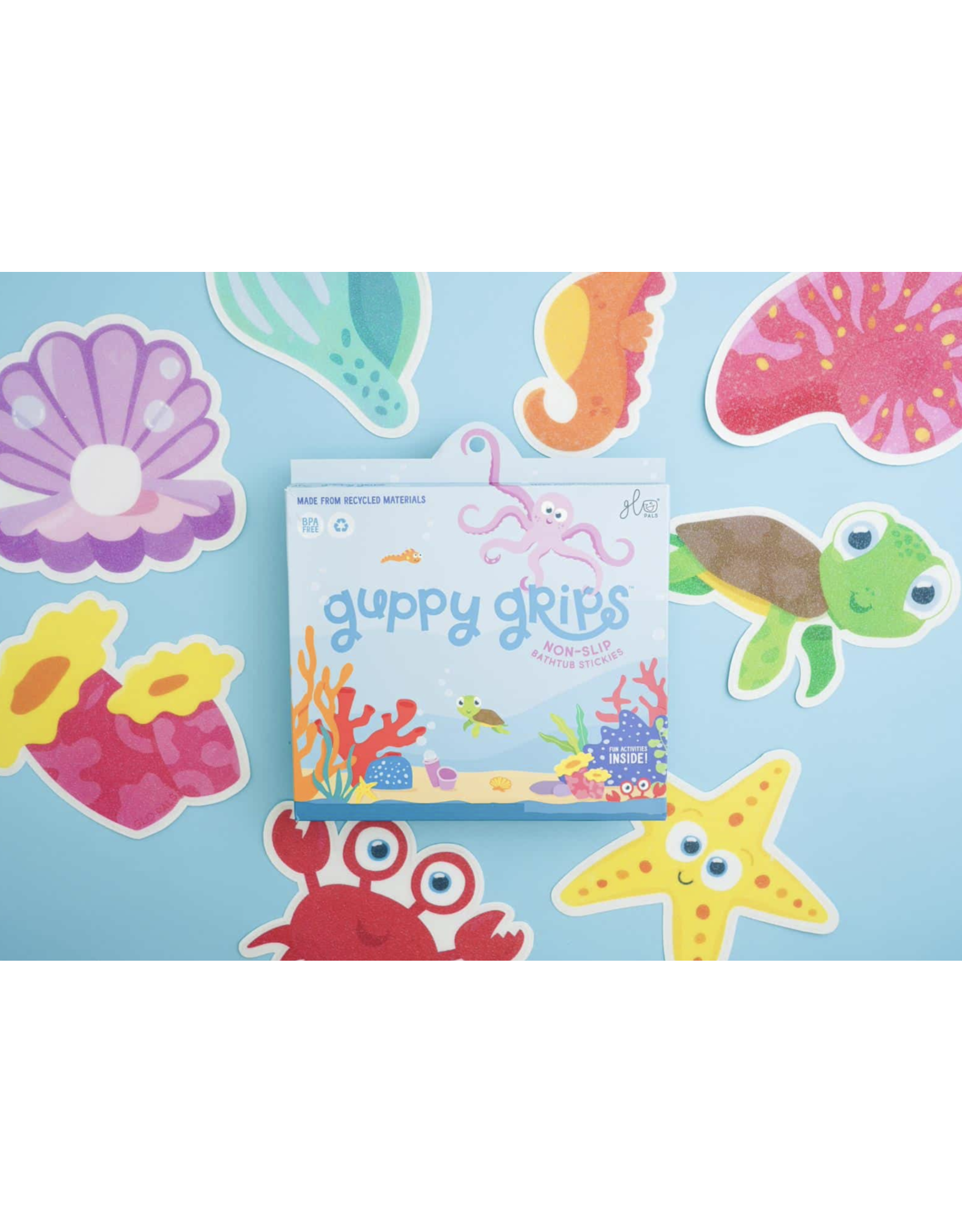 Glo pals Glo Pals Bathtub stickers Guppy