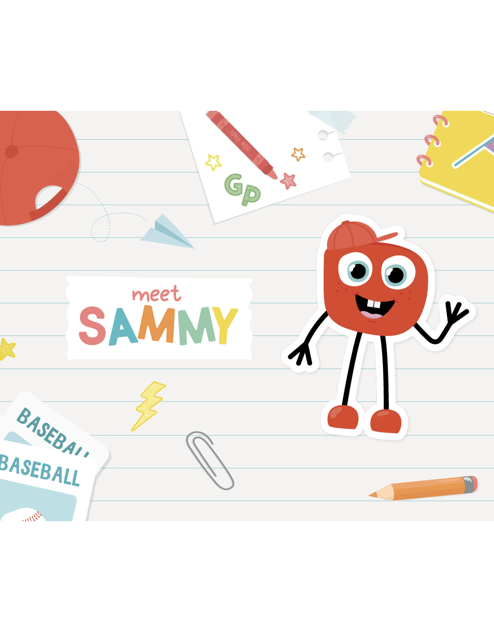 Glo pals Glo Pals light up cubes ( set 4 ) Sammy