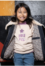 Like Flo Amaya Flo girls short fancy hooded jacket Navy Like Flo Amaya Flo girls short fancy hooded jacket Navy