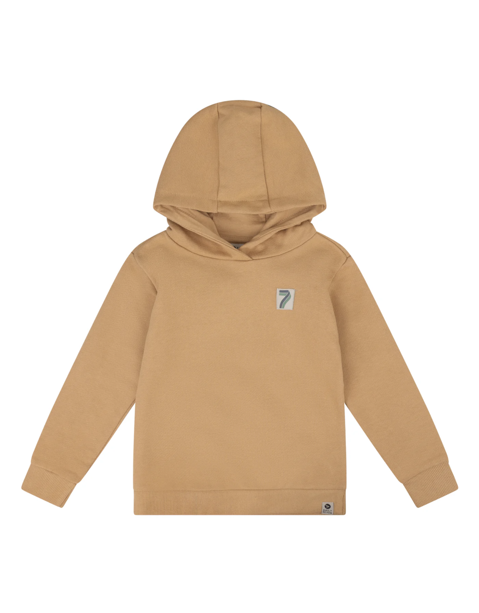 Daily7 Hoodie Backprint D7 Dark Sand W24
