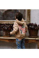 Daily7 Hoodie Backprint D7 Dark Sand W24