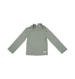 Baje Studio Hayle top greyish blue