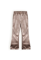 Nono Suna coated bronze flared pants Sand Blush