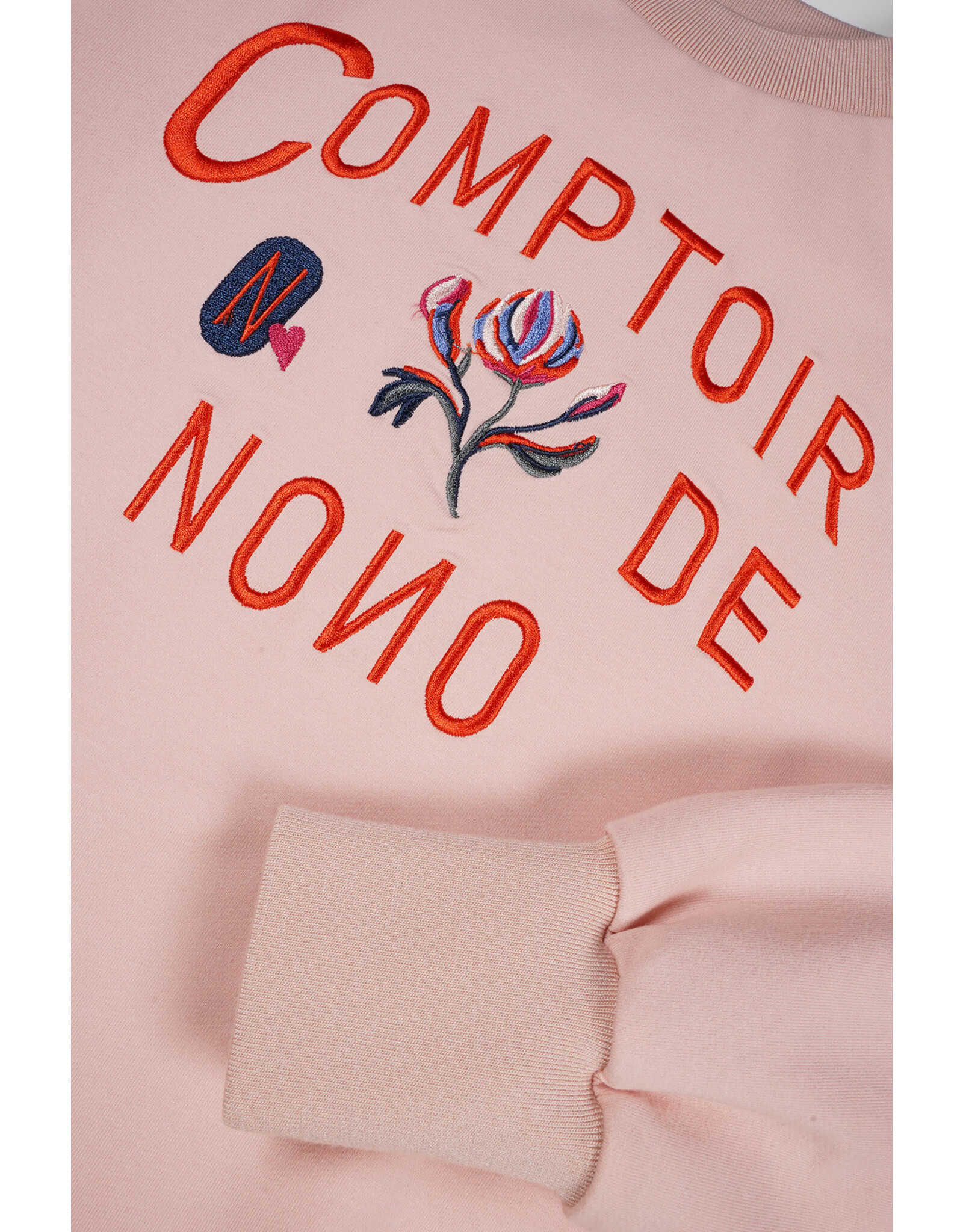 Nono Kulet sweater with high cuffs Pale Blush