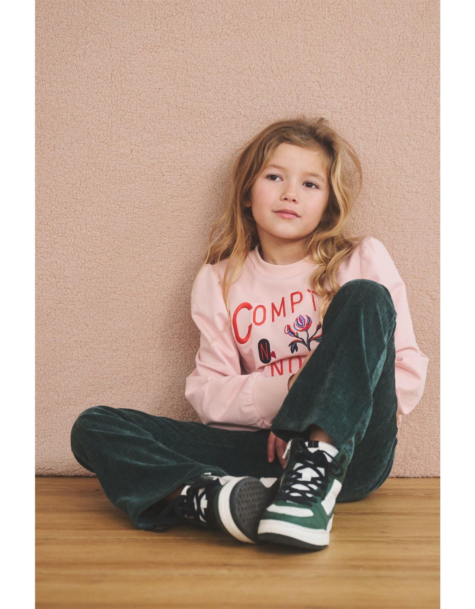 Nono Kulet sweater with high cuffs Pale Blush