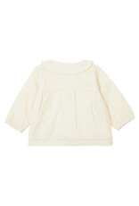 Noppies Girls Blouse Fabrezan long sleeve Buttercream W24