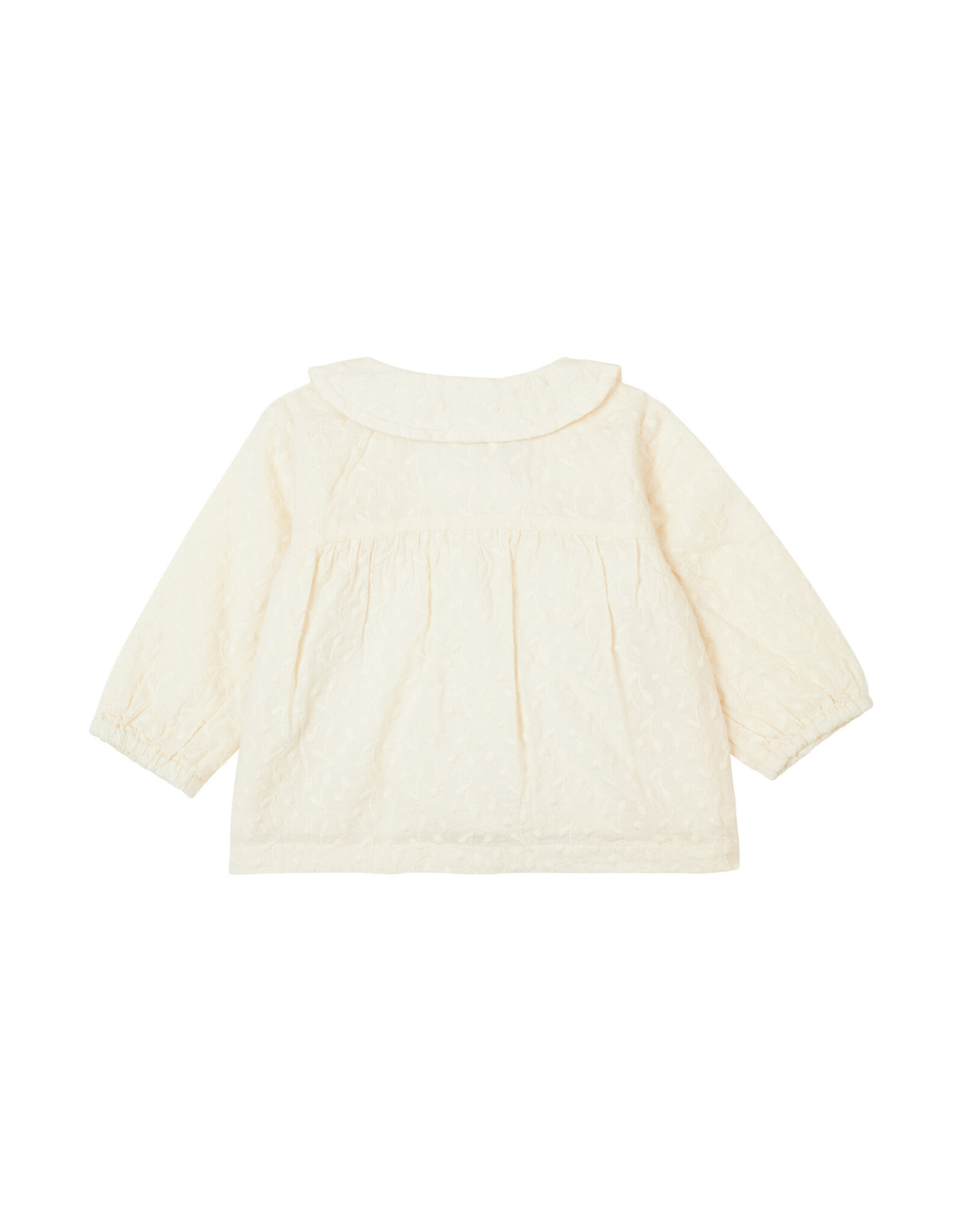 Noppies Girls Blouse Fabrezan long sleeve Buttercream W24