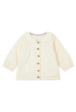 Noppies Girls Blouse Fabrezan long sleeve Buttercream W24