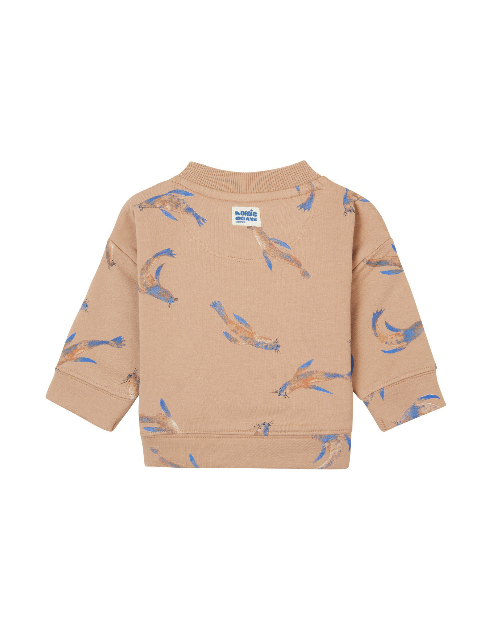 Noppies Boys Sweater Gaton long sleeve Natural W24