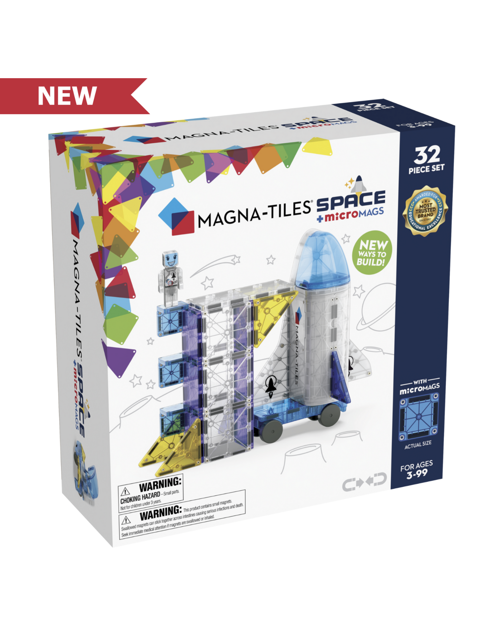Magna-Tiles Magna Tiles Space 32 piece set
