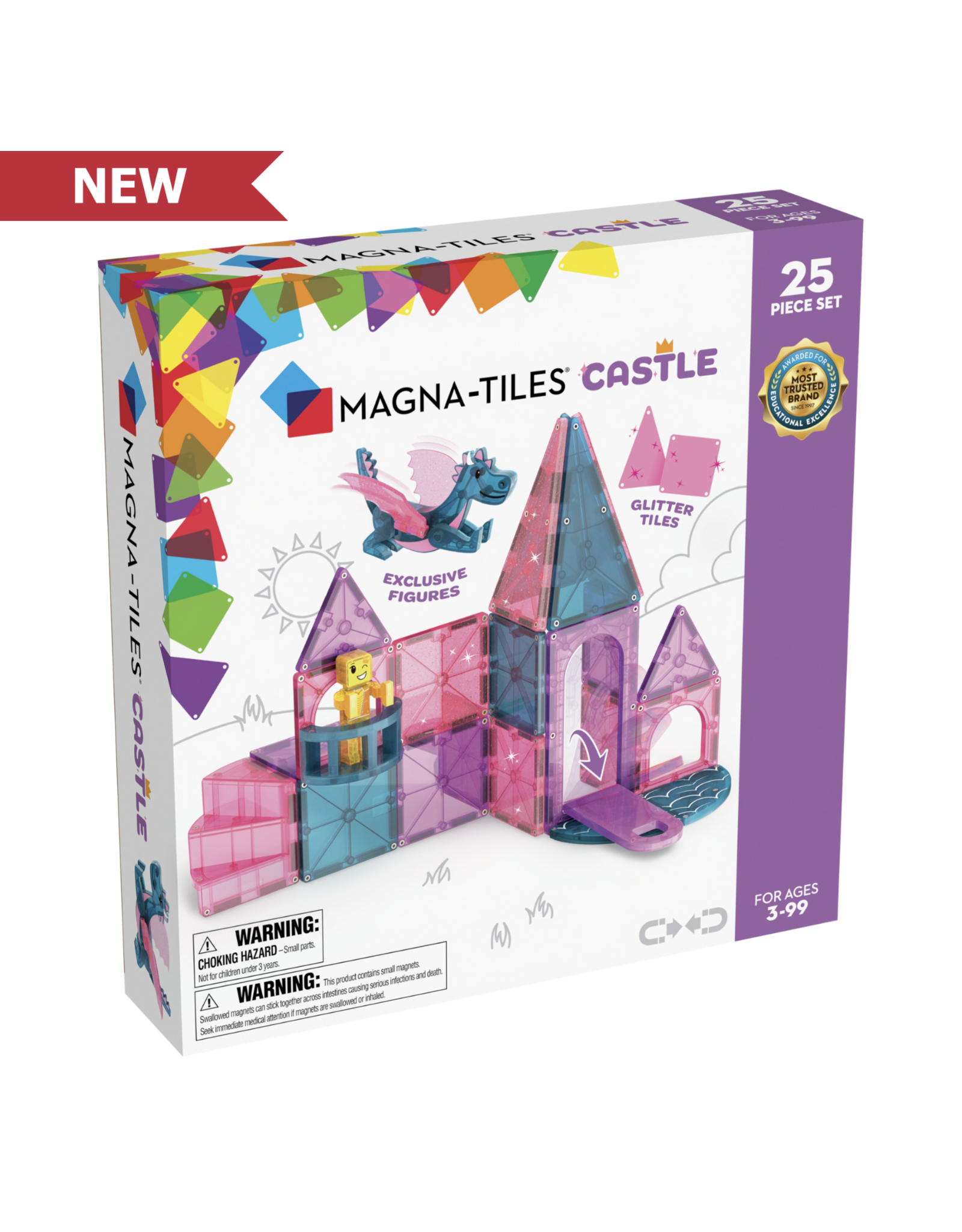 Magna-Tiles Magna Tiles Castle 25 piece set
